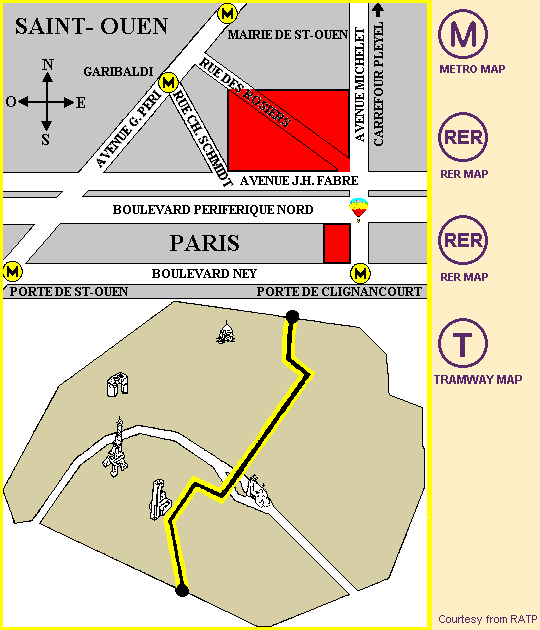 Marché aux Puces de Paris Saint-Ouen - MAP - You can't get lostDownload  or print the new plan of the antique market Les Puces de Paris -  Saint-Ouen. Good visit ! Vous